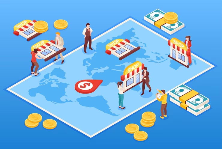 Strategi Penentuan Lokasi dan Evaluasi Kinerja  Jaringan Bank